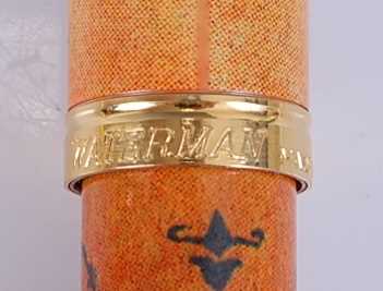 A boxed Waterman Anastasia 'Reva Latin' Ocre De Napoles fountain pen, part of the 'Lady' collection, - Image 6 of 7