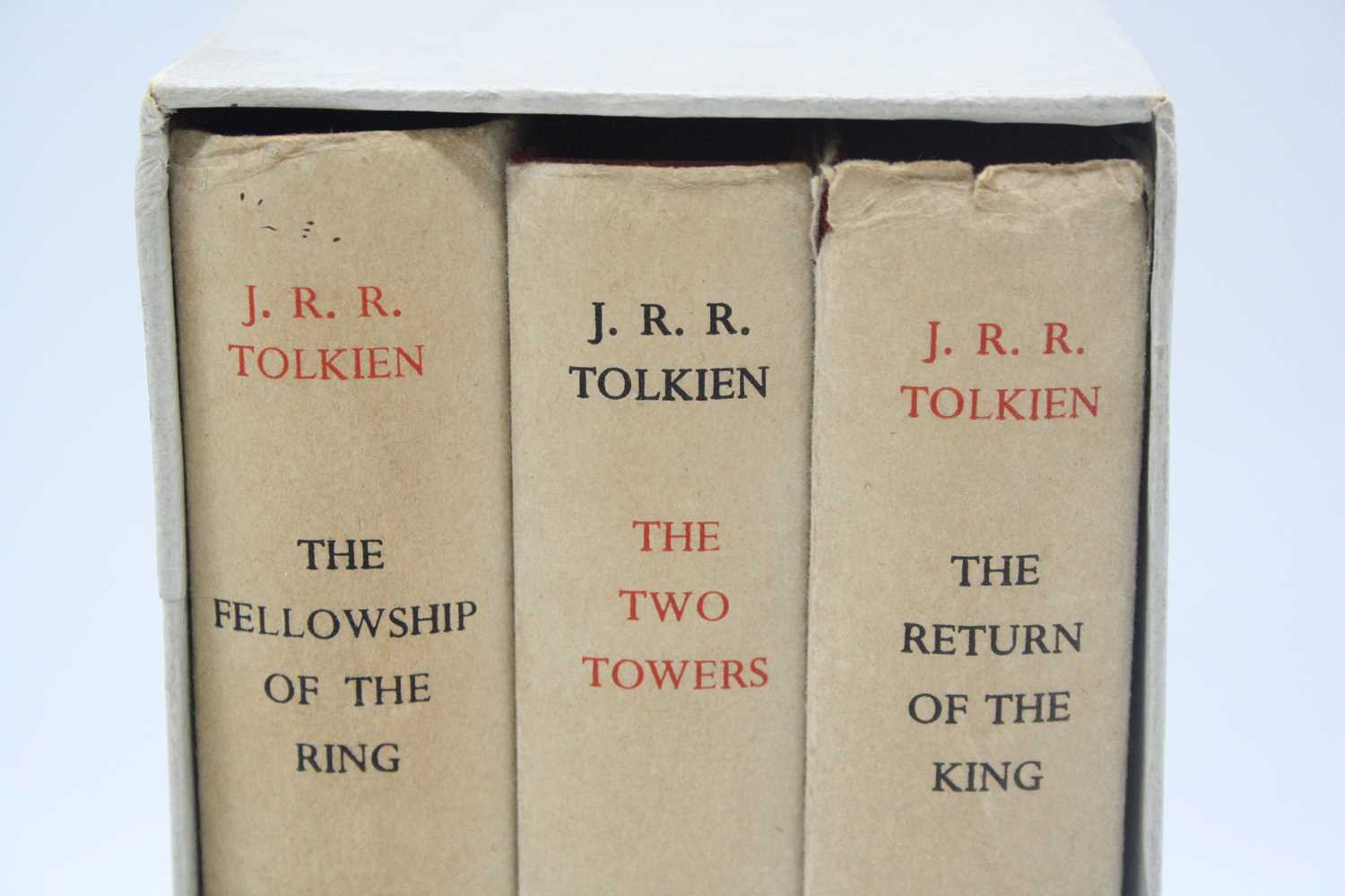 J.R.R.: The Lord Of The Rings, 3 Vols, Fellowship Of The Ring, Thirteenth Impression, George Allen - Image 3 of 29