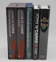 Le Carre, John: three Folio Society volumes each in slip-case, to include Smiley's People, Tinker