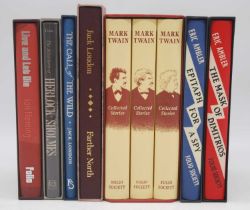 Folio Society, a collection of volumes all housed in slip-cases to include Fleming, Ian: Live And