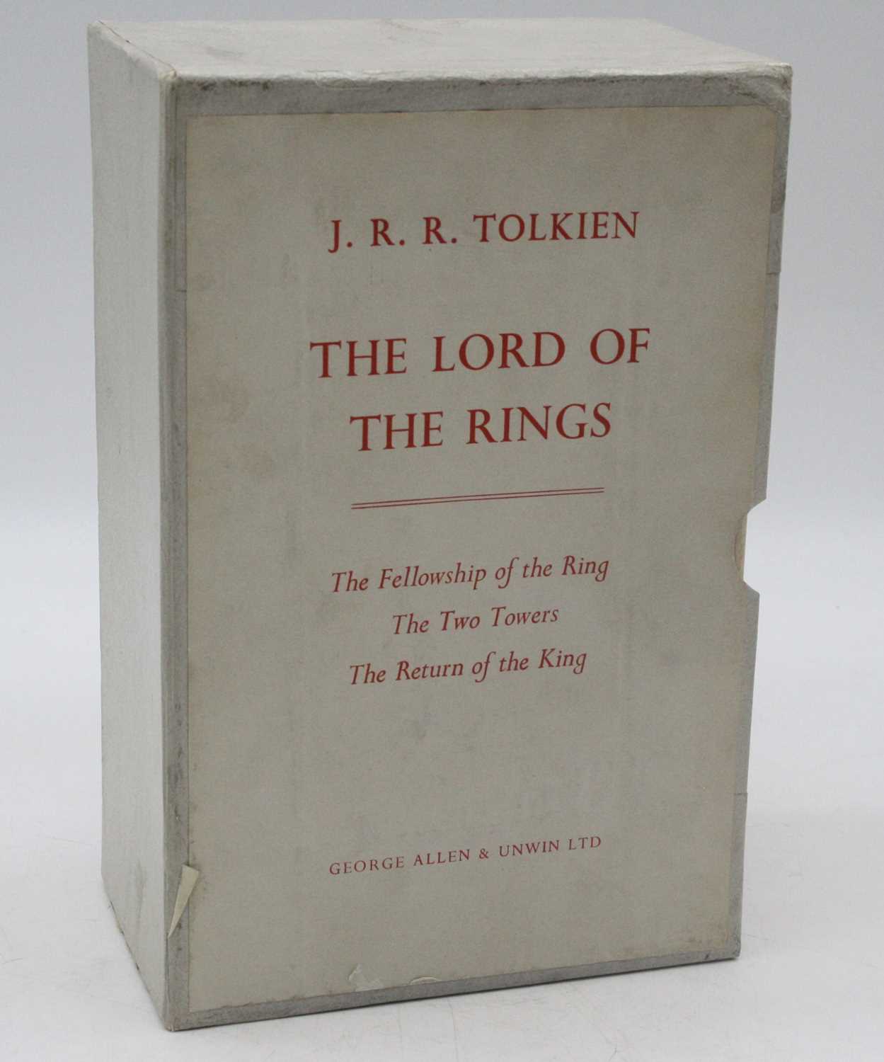 J.R.R.: The Lord Of The Rings, 3 Vols, Fellowship Of The Ring, Thirteenth Impression, George Allen - Image 5 of 29