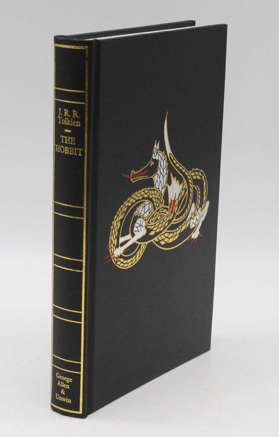 Tolkien, J.R.R.: The Hobbit De Luxe Edition, George Allen and Unwin, 1976, in slipcase. (1) The case - Image 2 of 6