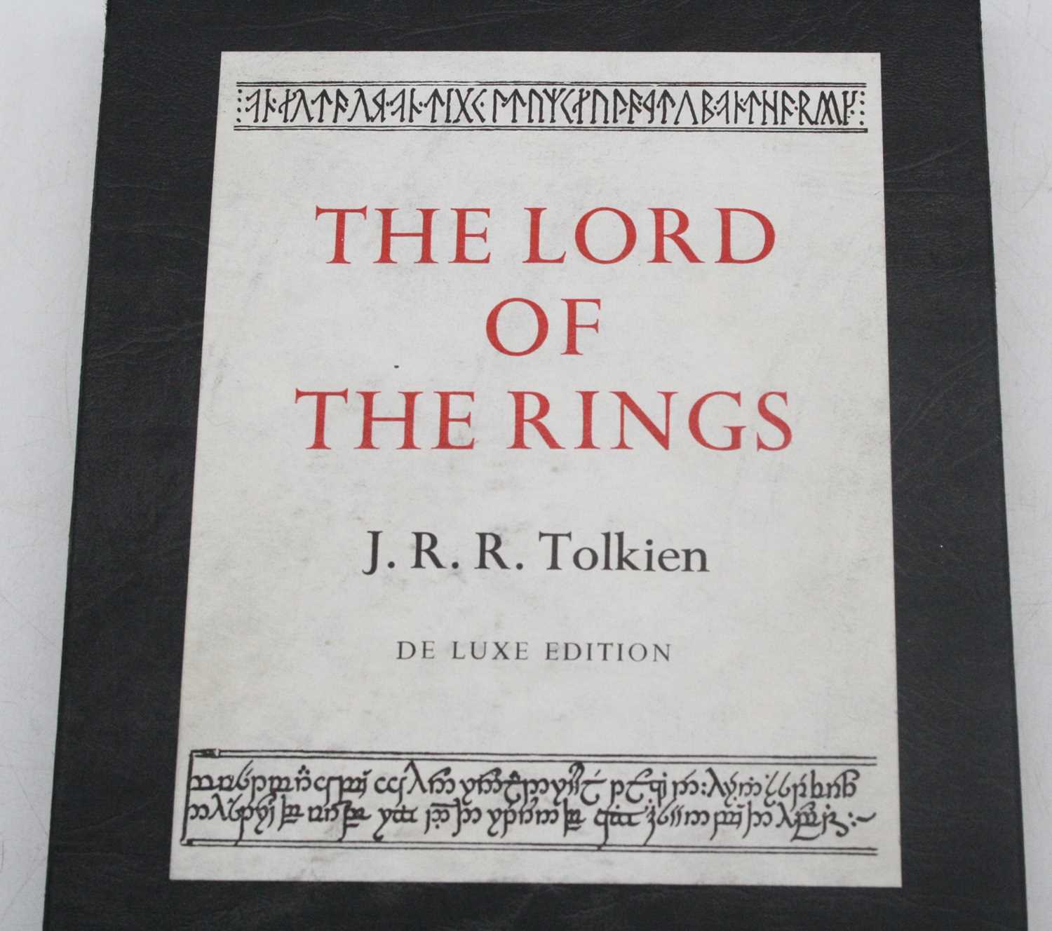 Tolkien, J.R.R.: The Lord Of The Rings De Luxe Edition, Fourth Impression, George Allen and Unwin, - Image 4 of 6