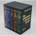 Buchan, John: The Adventures Of Richard Hannay, five volumes in slip-case to include The Thirty-Nine