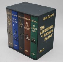 Buchan, John: The Adventures Of Richard Hannay, five volumes in slip-case to include The Thirty-Nine