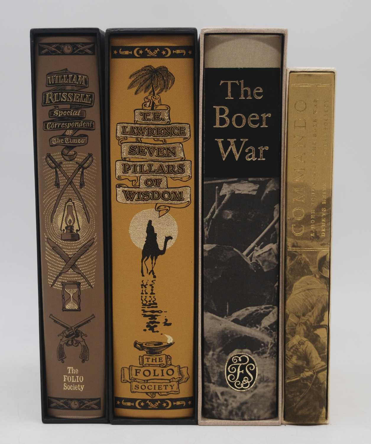 A collection of eight Folio Society Volumes, being Travel and War related to include Pakenham, - Image 2 of 2