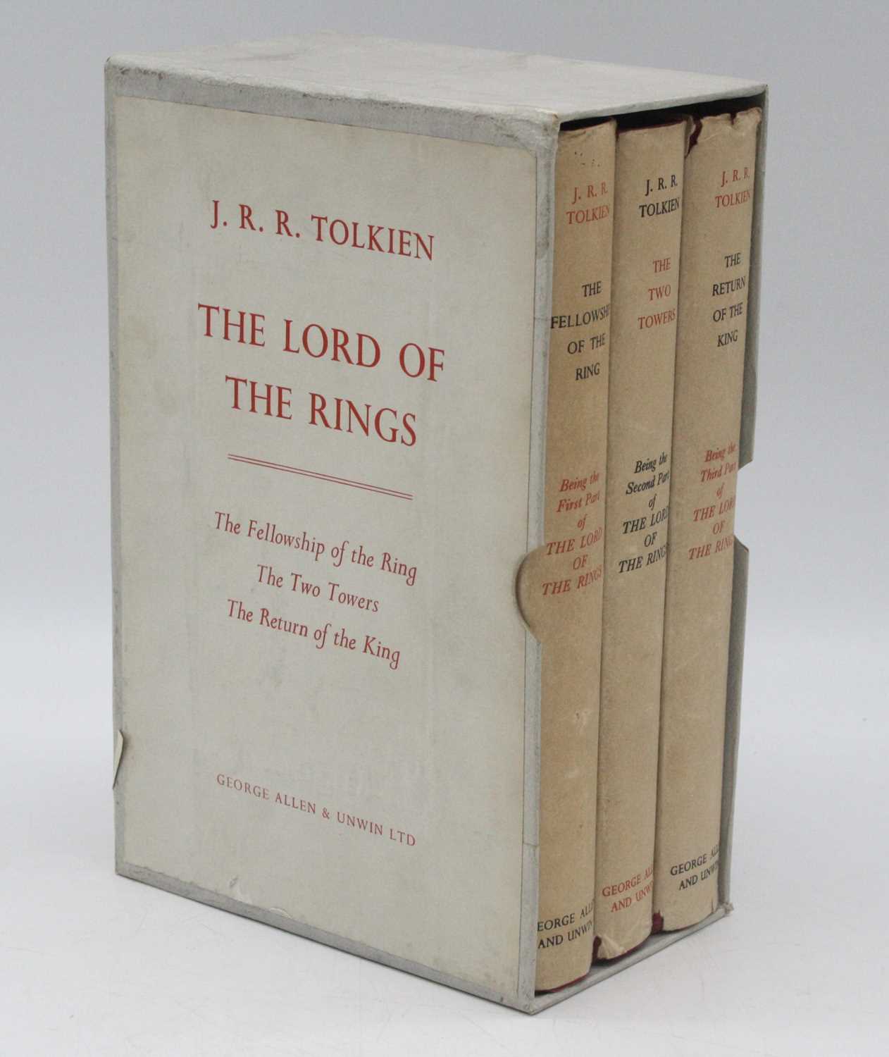 J.R.R.: The Lord Of The Rings, 3 Vols, Fellowship Of The Ring, Thirteenth Impression, George Allen