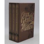 Smith, Adam: An Inquiry Into The Nature And Causes Of The Wealth Of Nations, vols I-III, London,