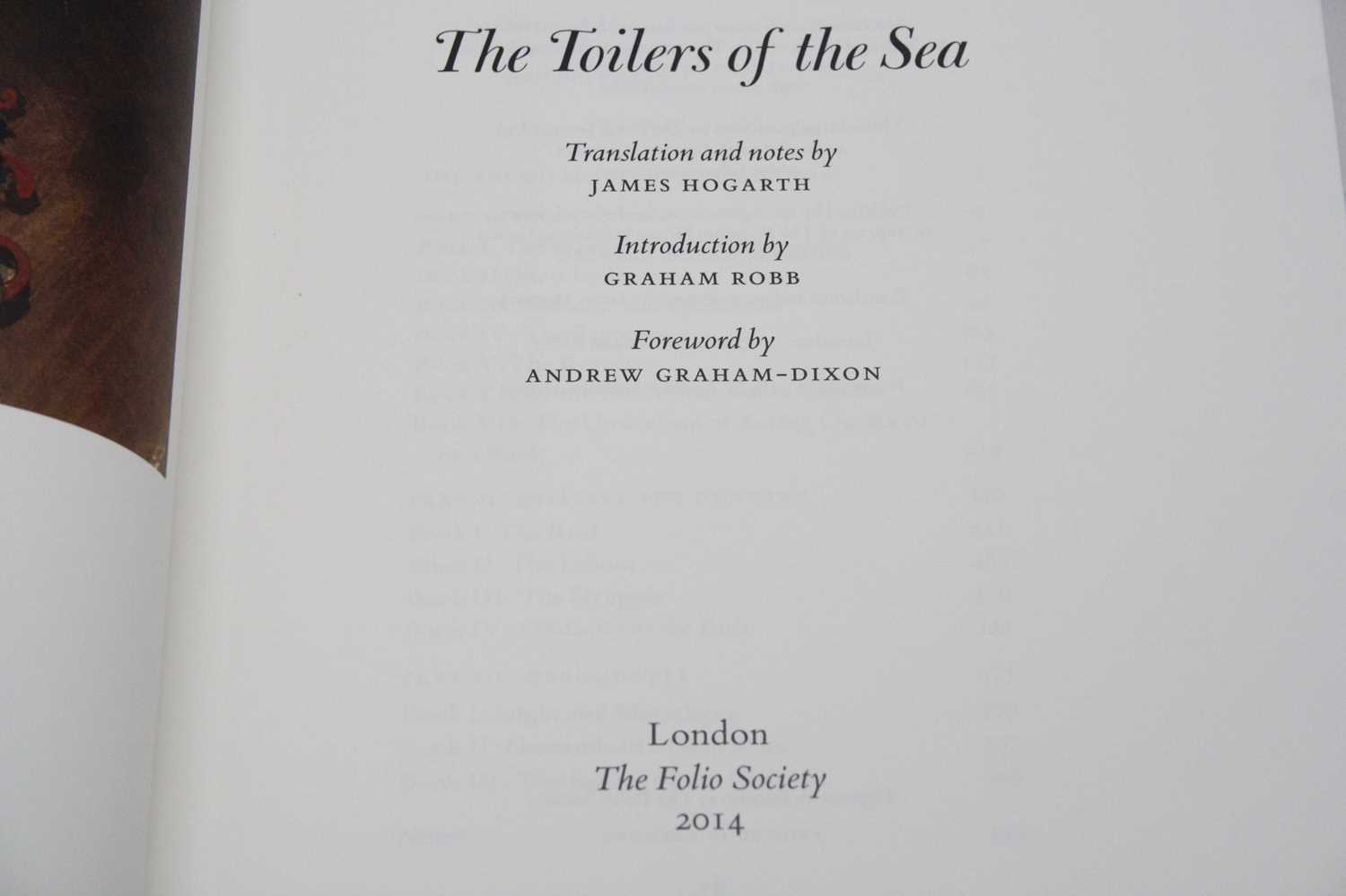 Hugo, Victor: The Toilers of the Sea, Translation and Notes by James Hogarth, Introduction by Graham - Image 2 of 3