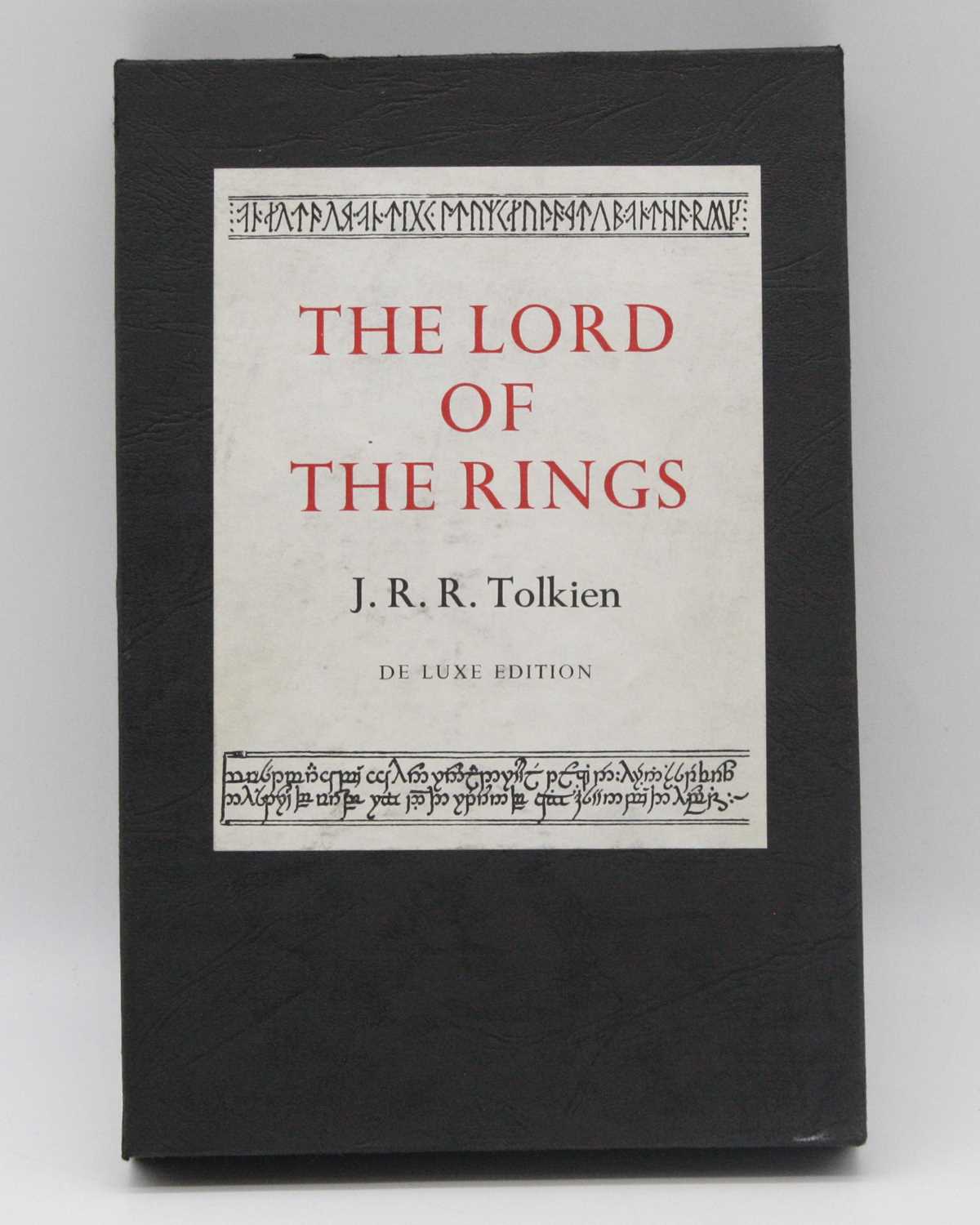 Tolkien, J.R.R.: The Lord Of The Rings De Luxe Edition, Fourth Impression, George Allen and Unwin,