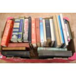 Two boxes of miscellaneous books, mainly being travel and related to include Ormsby, Margaret A.: