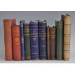 Kent interest, a collection of cloth and leather bound titles relating to Kent and it's environs