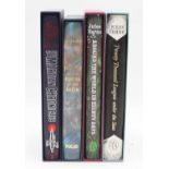 Folio Society, a collection of Science Fiction and related volumes all housed in slip-cases to