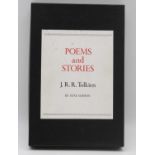 Tolkien, J.R.R.: Poems and Stories De Luxe Edition, George Allen and Unwin, 1980, in slipcase. (1)