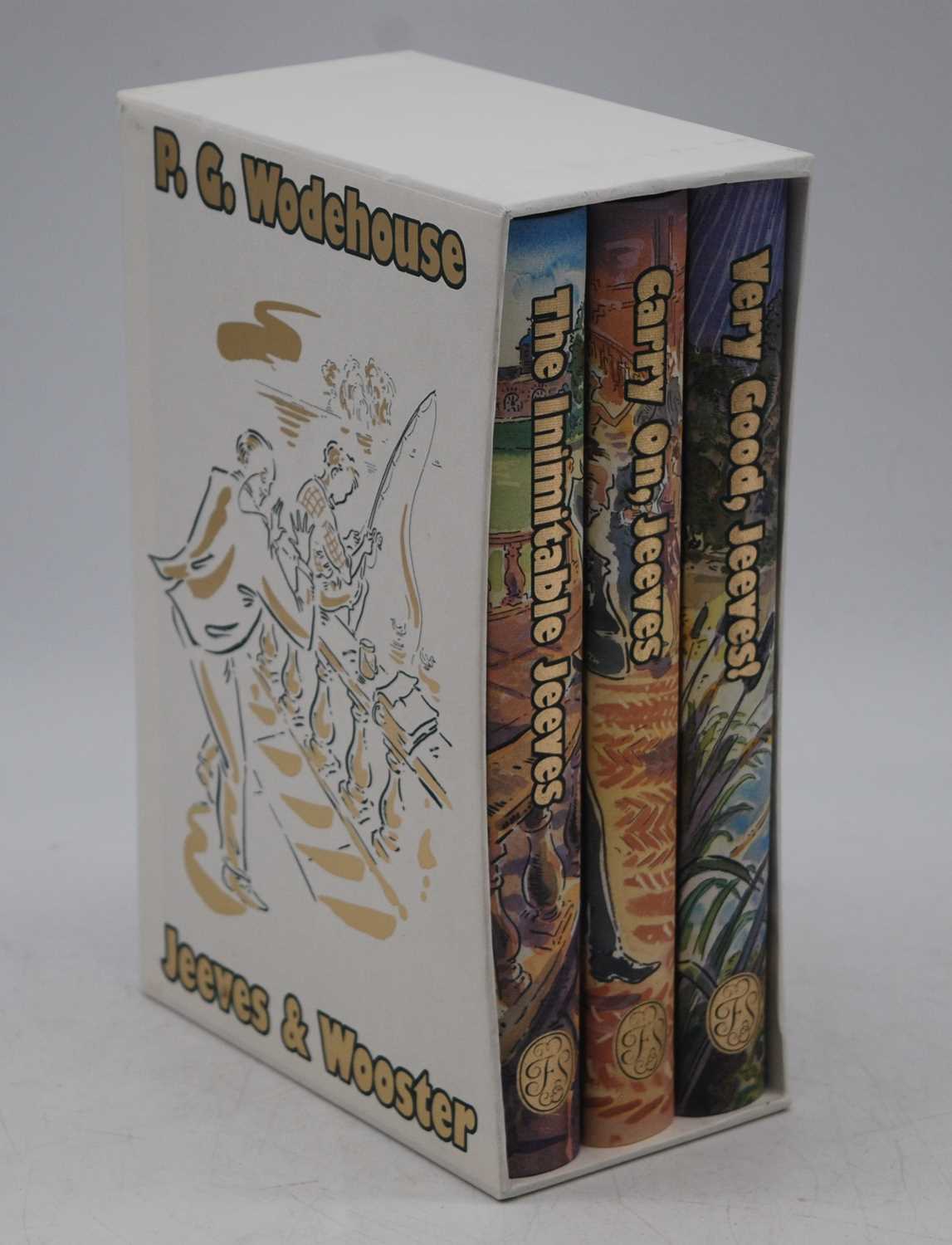 Wodehouse, P.G.: A collection of Folio Society volumes, in sets and housed in slip-cases to - Image 4 of 5