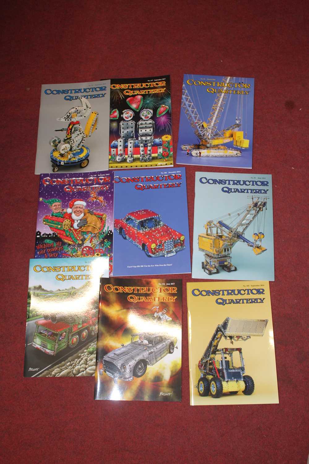 One box of Meccano related magazines including fourteen constructor quarterlys - Bild 2 aus 3