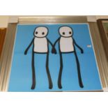 After STIK - reproduction lithograph, 67x67cm