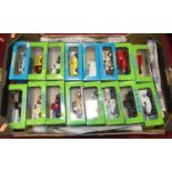 A tray of 16 Eligor commercial diecast vehicles