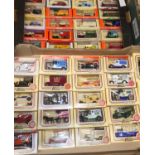 Three trays of Lledo Days Gone modern issue diecast