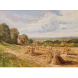 Allan Roy Crane - Bountiful days, oil on canvas, signed lower left, 45.5 x 61cm, with 'Minehead