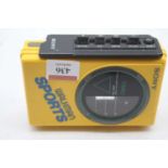 A vintage Sony Walkman Sport cassette player