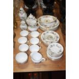A collection of miscellaneous china to include a Royal Worcester part tea service in the June
