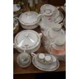 A Paragon part dinner & tea service in the Belinda pattern