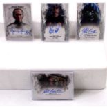 Collection of Topps Master Work Star Wars Autograph Cards, 4 Signed examples to include Guy Henry