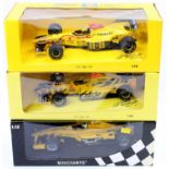 A Minichamps Pauls Model Art Ralf Schumacher Collection and Jordan related 1/18 scale boxed