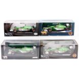 A Hot Wheels Racing F1 boxed diecast group to include a Jaguar Racing R2 Eddie Irvine, a No. 26741