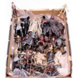One tray containing a large quantity of various Lord of the Rings Applause Collectables, action
