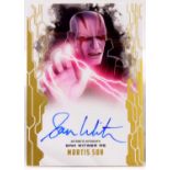Topps Star Wars Masterwork Authentic Autograph Card Sam Witwer as Mortis Son, Limited Edition No.