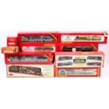 Ten Hornby/Triang locos, all except ‘Evening Star’ which is heavily weathered are (VG-E) but