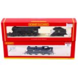 Two Hornby BR lined black locos: R2178A 0-6-2 N2 tank 69546; R2102B 4-6-0 B12/3 61553. Both (NM-