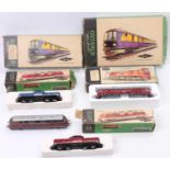 A collection of Gutzold boxed diesel outline locomotives to include a Gutzold VEB Class 95 diesel