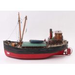 A Caldecraft 1/32 scale kit built model of a North Light Western Isles of Scotland model boat (Clyde