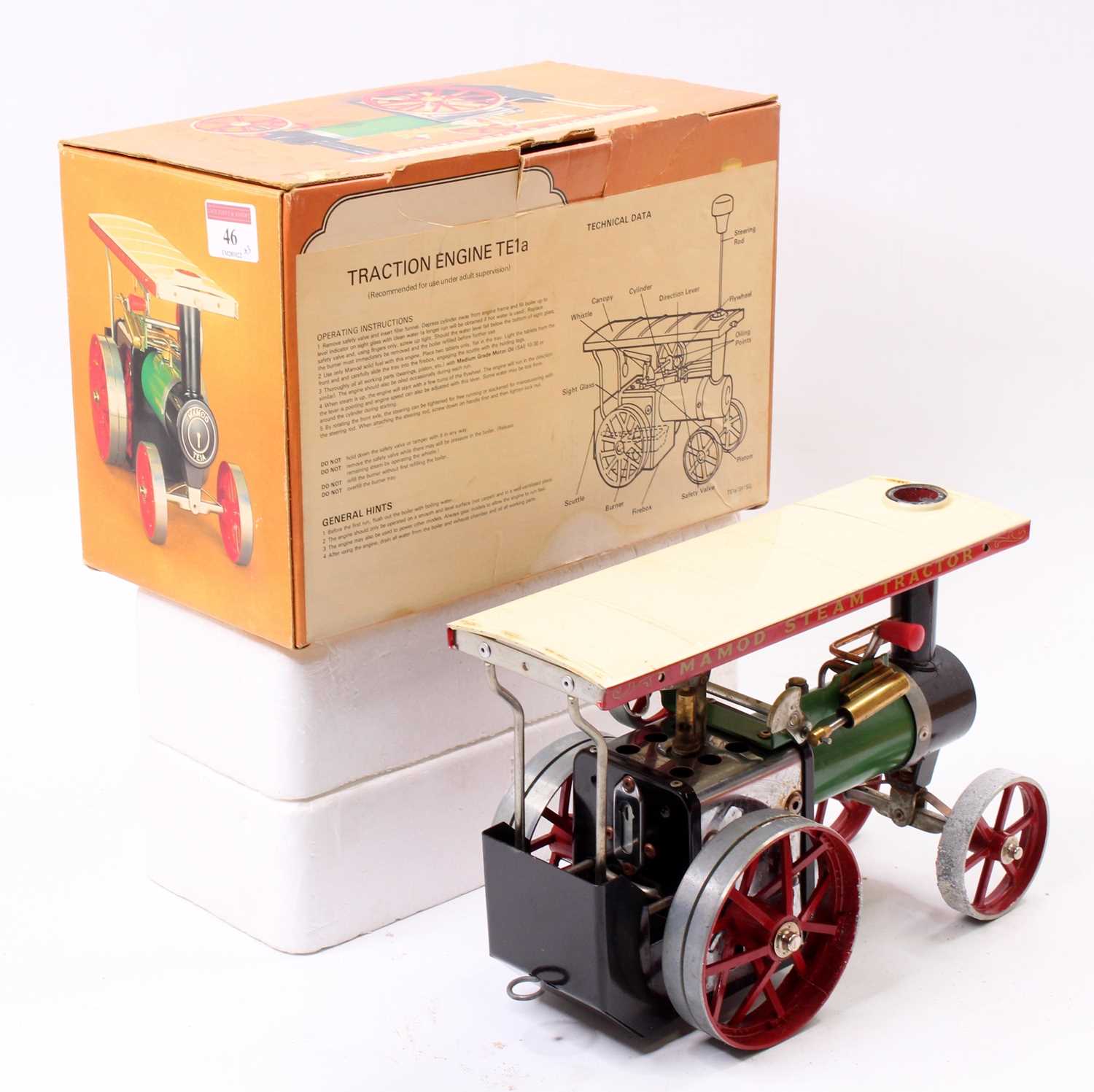 Mamod Steam Engine and Accessory group, 3 boxed examples to include Mamod Steam Tractor, Lumber - Image 3 of 5