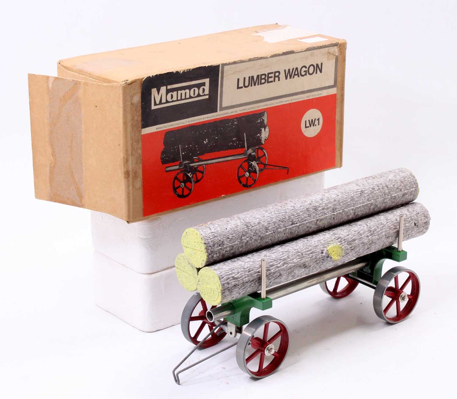 Mamod Steam Engine and Accessory group, 3 boxed examples to include Mamod Steam Tractor, Lumber - Image 4 of 5