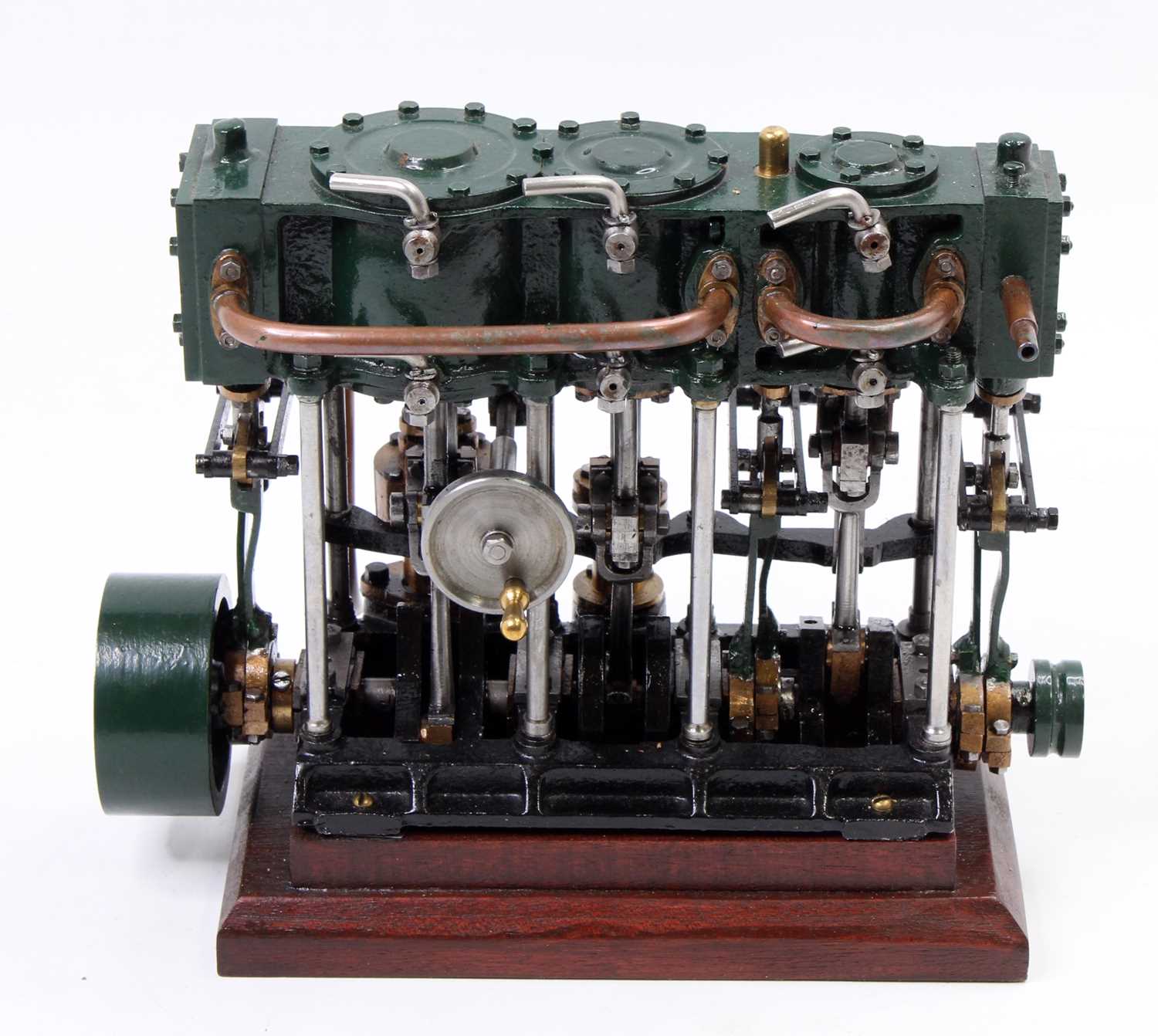 A very well engineered Stuart Turner Triple Expansion Marine Engine, original castings free