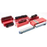 One tray of Gutzold H0 scale continental outline locomotives to include a Gutzold G13 BR Class 75