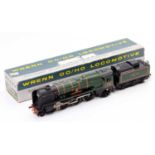 Wrenn W2235 ‘Barnstaple’ loco & tender, BR lined green (E) (BF-G) not be the original box, hand-