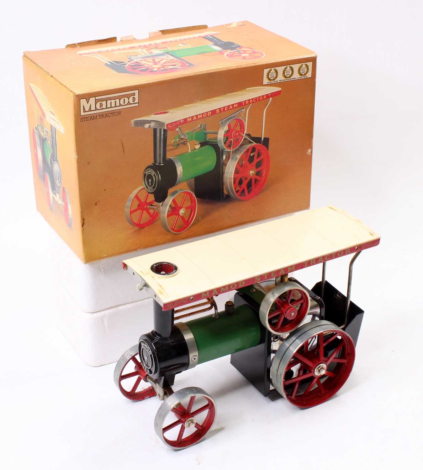 Mamod Steam Engine and Accessory group, 3 boxed examples to include Mamod Steam Tractor, Lumber - Image 2 of 5