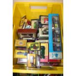 One tray of mixed boxed and loose diecast to include Matchbox Models of Yesteryear, Oxford