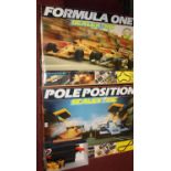 A Scalextric boxed and loose slot racing group to include Pole Position, Formula One gift set,