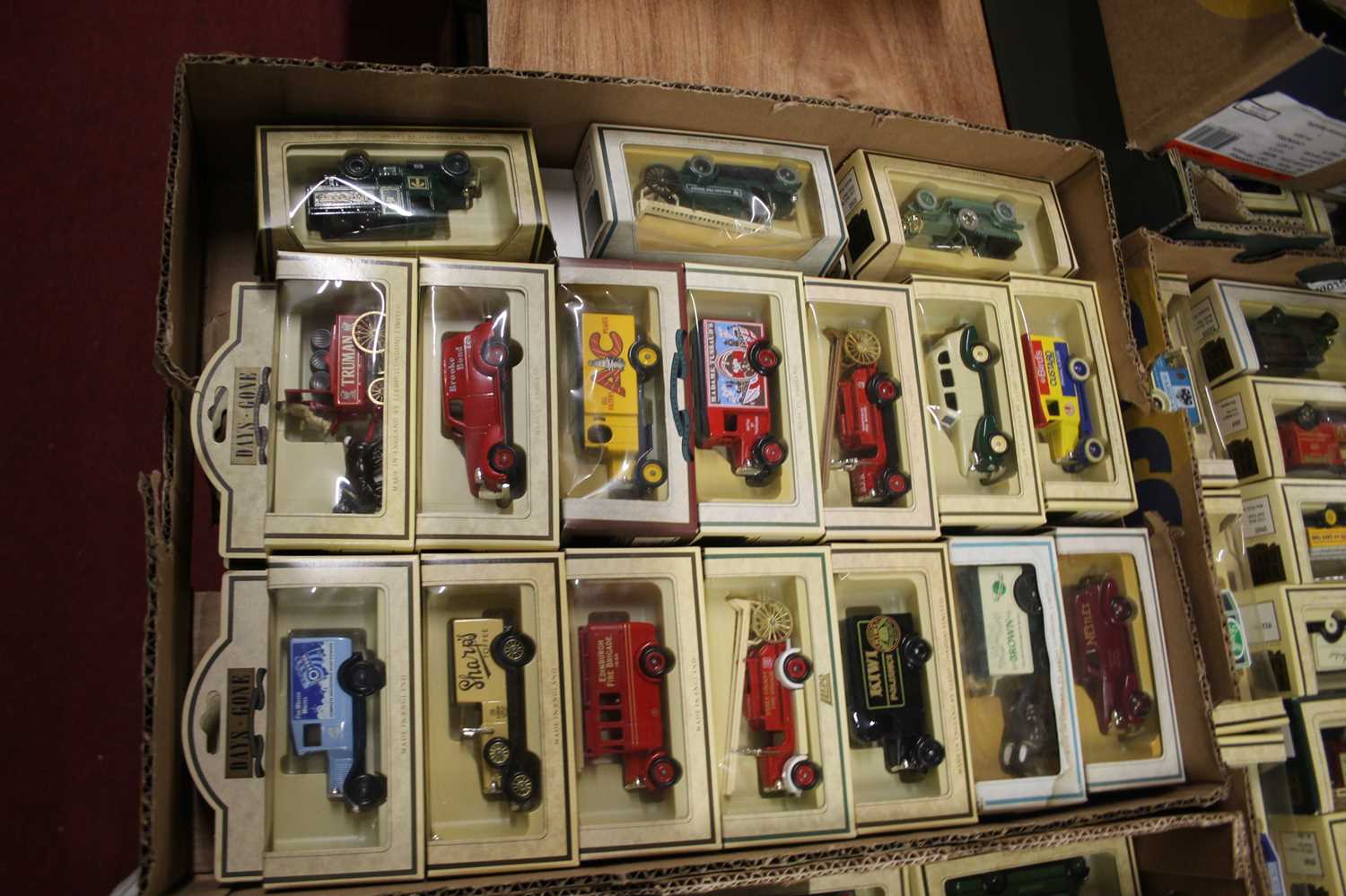 Three trays containing a collection of mixed Lledo Days Gone diecast vehicles, mixed examples to - Image 3 of 4