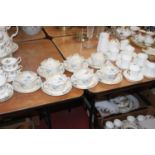 A set of seven Royal Doulton Windsor pattern soup bowls