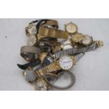 Twenty vintage gent's wristwatches