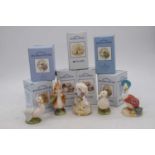 A collection of Royal Albert and Royal Doulton Beatrix Potter figures