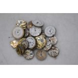 Twenty-two vintage and antique watch movements