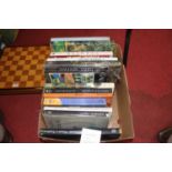 A box of hardback books, mainly being French Impressionism and related to include Bonafaux,